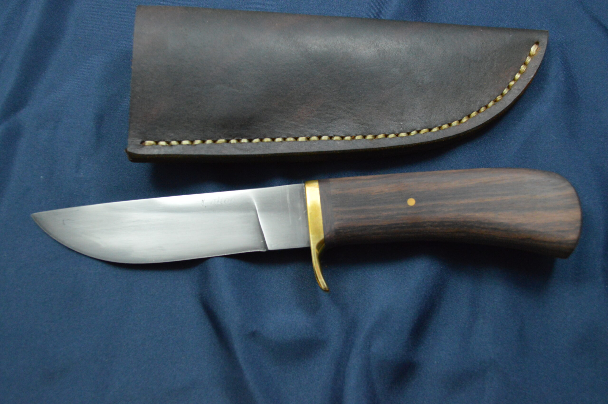 HEPK Knife in 52100 and Indian Rosewood - Calton Cutlery HEPK Knife in 52100 and Indian Rosewood - Calton Cutlery